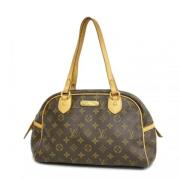 Pre-owned Fabric louis-vuitton-bags Louis Vuitton Vintage , Brown , Da...