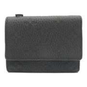 Pre-owned Canvas wallets Louis Vuitton Vintage , Black , Dames