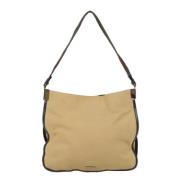 Pre-owned Canvas gucci-bags Gucci Vintage , Beige , Dames