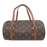 Pre-owned Canvas louis-vuitton-bags Louis Vuitton Vintage , Brown , Da...