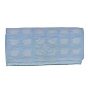 Pre-owned Nylon wallets Chanel Vintage , Blue , Dames