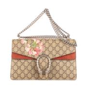 Pre-owned Canvas gucci-bags Gucci Vintage , Beige , Dames