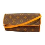 Pre-owned Canvas louis-vuitton-bags Louis Vuitton Vintage , Brown , Da...