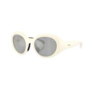 Me8005 50028V Sunglasses Moncler , White , Unisex