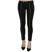 Zwarte Slim Fit Skinny Jeans Dolce & Gabbana , Black , Dames