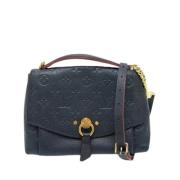 Pre-owned Fabric louis-vuitton-bags Louis Vuitton Vintage , Blue , Dam...