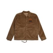 Geborduurde Coach Jas met Sherpa Voering Deus Ex Machina , Brown , Her...