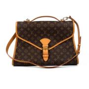 Pre-owned Canvas louis-vuitton-bags Louis Vuitton Vintage , Brown , Da...