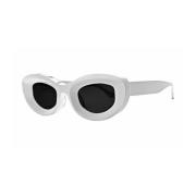 Stijlvolle zonnebril voor modeliefhebbers Thierry Lasry , White , Unis...