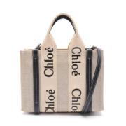 Pre-owned Canvas handbags Chloé Pre-owned , Beige , Dames