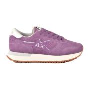 Casual Rubberen Zool Sneakers Sun68 , Purple , Dames