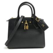 Pre-owned Leather louis-vuitton-bags Louis Vuitton Vintage , Black , D...