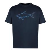 T-Shirts Paul & Shark , Blue , Heren