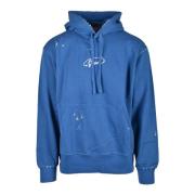 Stijlvolle Katoenen Sweatshirt voor Mannen Diesel , Blue , Heren