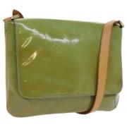 Pre-owned Leather louis-vuitton-bags Louis Vuitton Vintage , Green , D...