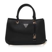 Middelgrote tas met verstelbare band Guess , Black , Dames