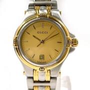 Pre-owned Metal watches Gucci Vintage , Gray , Dames