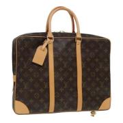 Pre-owned Canvas louis-vuitton-bags Louis Vuitton Vintage , Brown , Da...