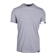 Katoen Elastaan Ondergoed T-shirt Dsquared2 , Gray , Heren