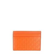 Pre-owned Canvas wallets Gucci Vintage , Orange , Dames