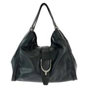 Pre-owned Leather gucci-bags Gucci Vintage , Black , Dames