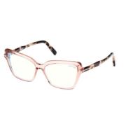 Stijlvolle Zwarte Zonnebril Tom Ford , Pink , Unisex