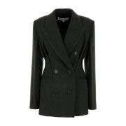 Groene Wollen Blazer JW Anderson , Green , Dames