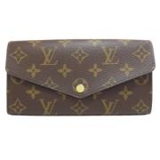 Pre-owned Fabric wallets Louis Vuitton Vintage , Brown , Dames