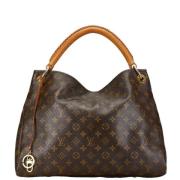 Pre-owned Canvas totes Louis Vuitton Vintage , Brown , Dames