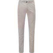 Italiaanse Stijl Lichtgrijze Diagonale Broek Incotex , Gray , Heren