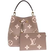 Pre-owned Canvas louis-vuitton-bags Louis Vuitton Vintage , Beige , Da...