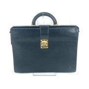 Pre-owned Fabric louis-vuitton-bags Louis Vuitton Vintage , Blue , Dam...