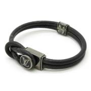 Pre-owned Fabric bracelets Louis Vuitton Vintage , Black , Dames