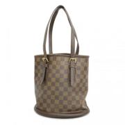 Pre-owned Fabric louis-vuitton-bags Louis Vuitton Vintage , Brown , Da...