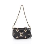 Pre-owned Leather louis-vuitton-bags Louis Vuitton Vintage , Black , D...