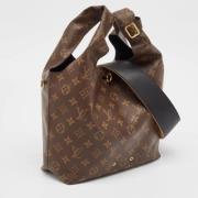 Pre-owned Fabric louis-vuitton-bags Louis Vuitton Vintage , Brown , Da...