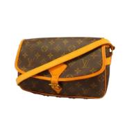 Pre-owned Canvas louis-vuitton-bags Louis Vuitton Vintage , Brown , Da...