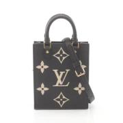 Pre-owned Leather louis-vuitton-bags Louis Vuitton Vintage , Black , D...