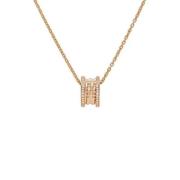 Pre-owned Rose Gold necklaces Bvlgari Vintage , Pink , Dames