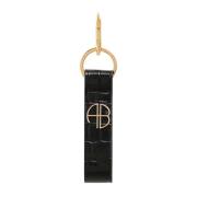 Monogram Cruise Key Accessoire Zwart Anine Bing , Black , Unisex