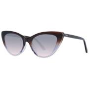 Bruine Dames Cat Eye Zonnebril Guess , Brown , Dames