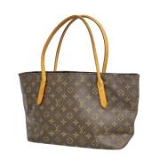 Pre-owned Canvas totes Louis Vuitton Vintage , Brown , Dames