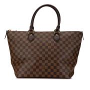 Pre-owned Canvas handbags Louis Vuitton Vintage , Brown , Dames