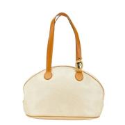 Pre-owned Leather dior-bags Dior Vintage , Beige , Dames