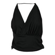 Polyester Top Dondup , Black , Dames