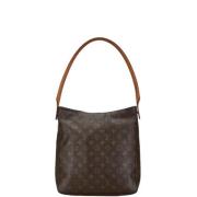 Pre-owned Canvas louis-vuitton-bags Louis Vuitton Vintage , Brown , Da...