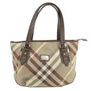 Pre-owned Canvas shoulder-bags Burberry Vintage , Brown , Dames