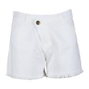 Katoenen Shorts Aniye By , White , Dames