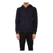 Blauwe Sweatshirt Casual Stijl Paolo Pecora , Blue , Heren