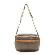 Pre-owned Leather shoulder-bags Louis Vuitton Vintage , Brown , Dames